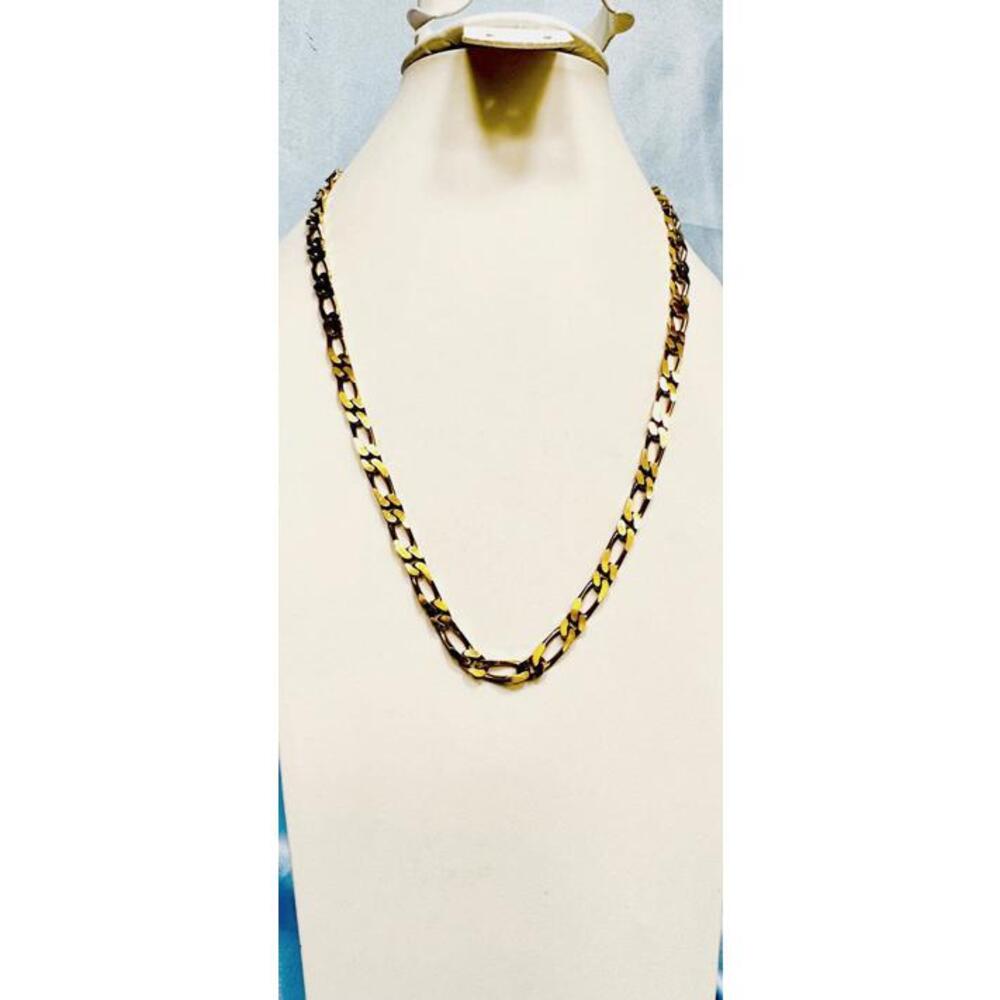 Vintage Monet Gold Tone Chain Short and Long Link Necklace